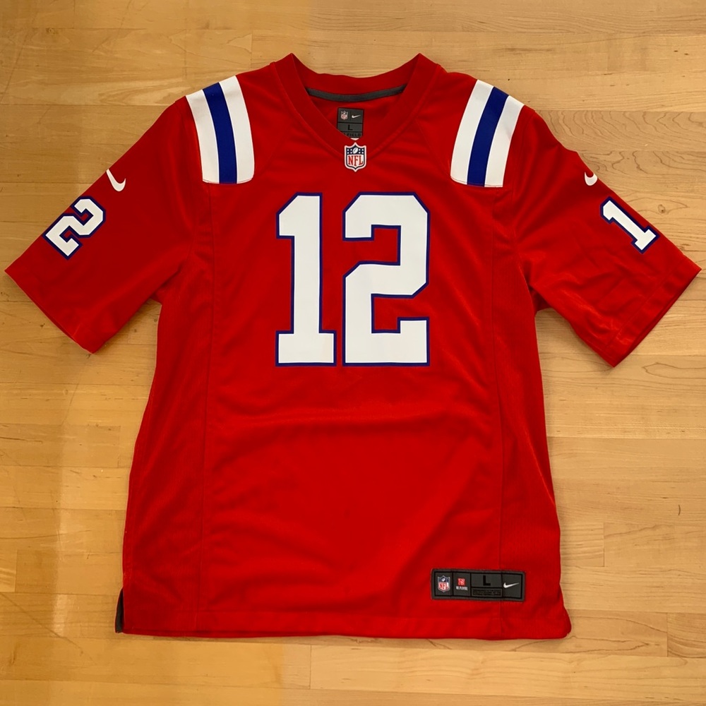 Nike Tom Brady #12 Patriots Jersey